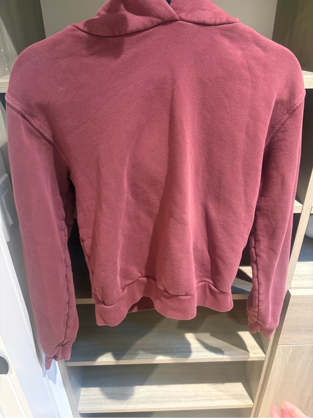 perfectwhitetee Dusty Rose Crewneck Pullover
